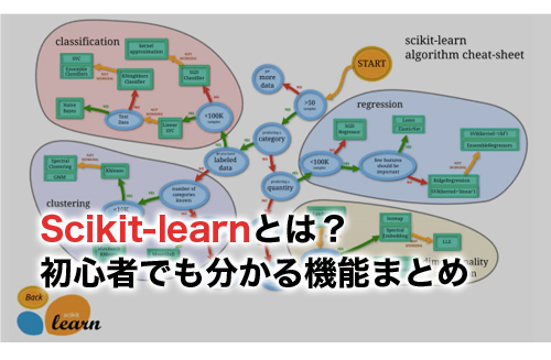 Scikit-learnとは？データ分析や機械学習に欠かせないScikit-learnのメリットや機能まとめ